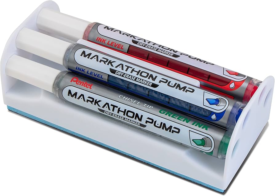 MAQuill セット Amazon.com: Pentel Markathon Pump Dry Erase Marker, Chisel